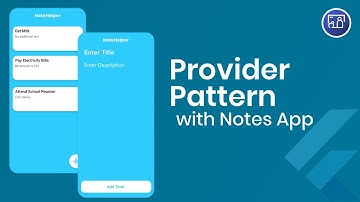 Notes App - Using Provider Pattern - Flutter