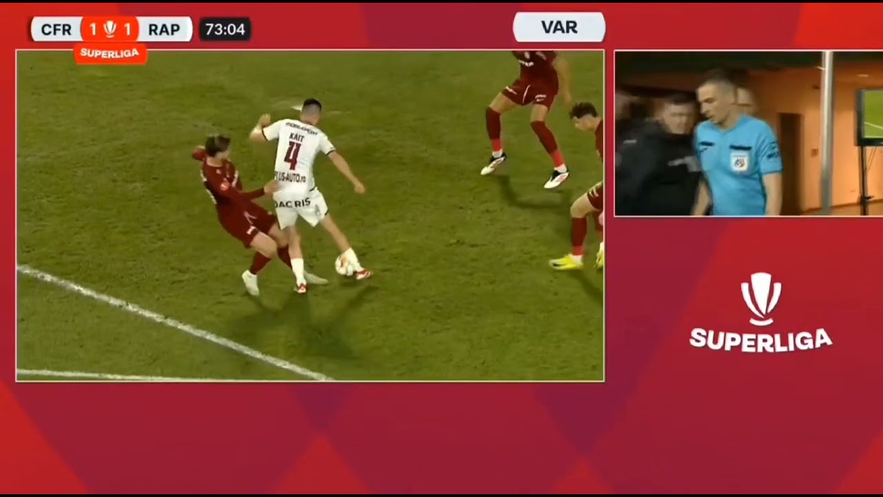 CFR CLUJ vs RAPID 1-1