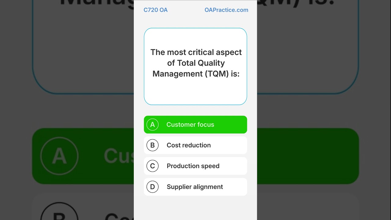 Don’t Make This Common Mistake! ❌ WGU C720 OA Question Explained