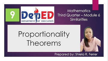Theorems of Proportionality