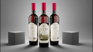 VINE Vineyard — 3D Product Commercial | VisualCraft Studio