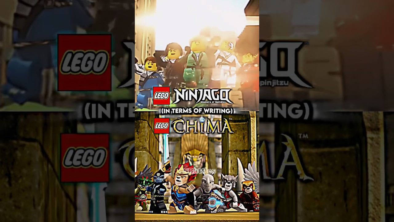 Ninjago (S1-3) vs Chima (in terms of writing)