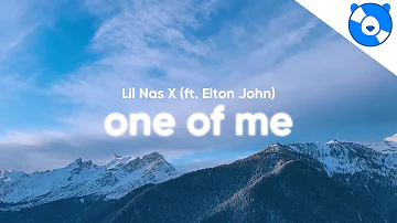 Lil Nas X - ONE OF ME (Clean - Lyrics) feat. Elton John