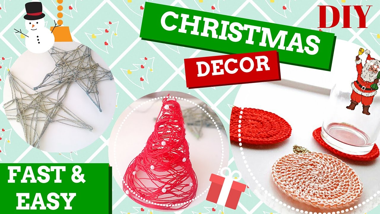 Tutorial Decorazioni Natalizie Uncinetto Christmas Decorations Katy Handmade Youtube