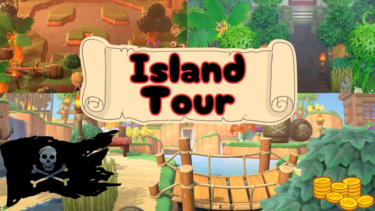Touring My Pirate Junglecore Island!| Scuttle | Pirate Island | ACNH