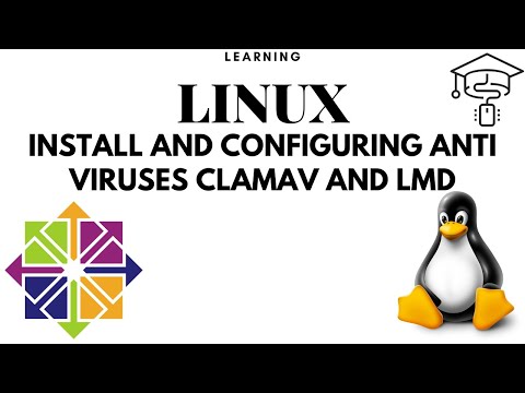 Learning LINUX CentOS From Scratch || Install and Configuring anti viruses ClamAV and LMD