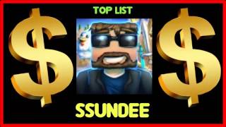 How much does SSundee make on YouTube 2016 Profile