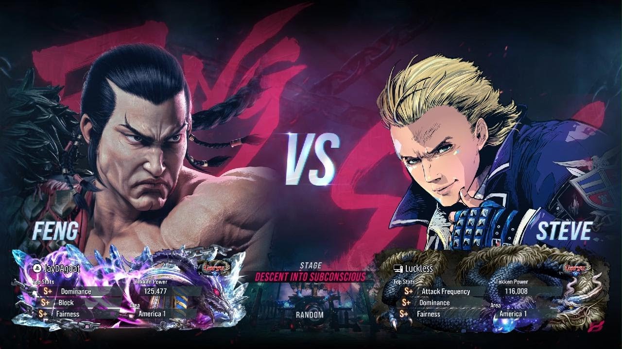 TEKKEN8-Feng Vs Steve