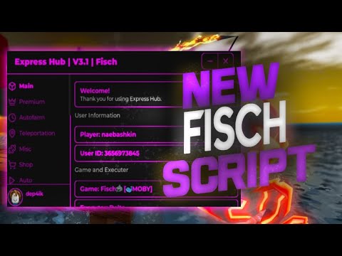 Fisch script – (Express Hub) - YouTube