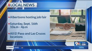 Albertsons to hold job fair in El Paso and Las Cruces