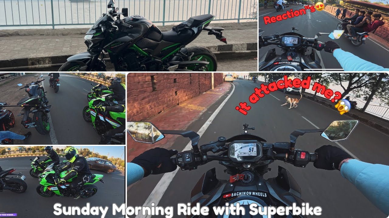 Crazy Winter 🥶 Morning Ride With Superbike…@SACHINONWHEELS 