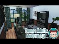 High Stakes Living: Poker-Playing Brothers Apartment 🎲♠️💰|| The Sims 4 Speed Build no CC