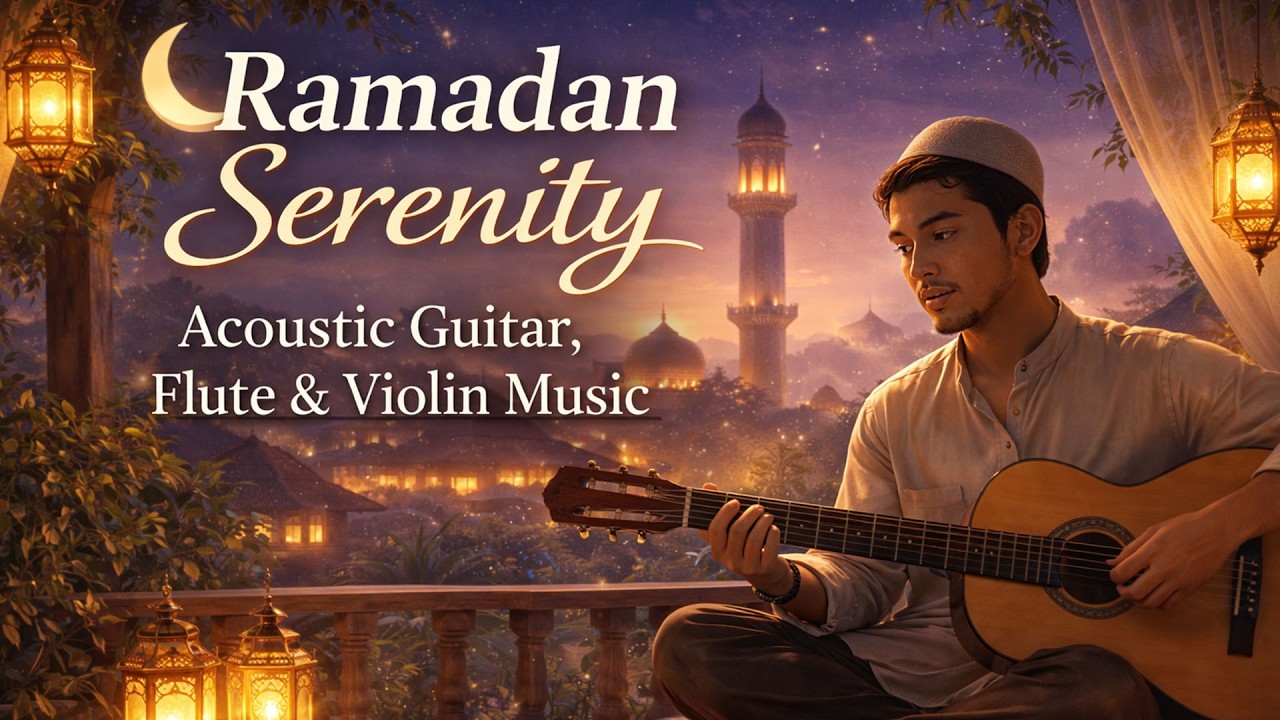 Ramadan Serenity – Acoustic Guitar, Flute & Violin Relaxing Instrumental
