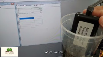 EC Soil Sensor Soil Conductivity Manual Setup : miniature innovation