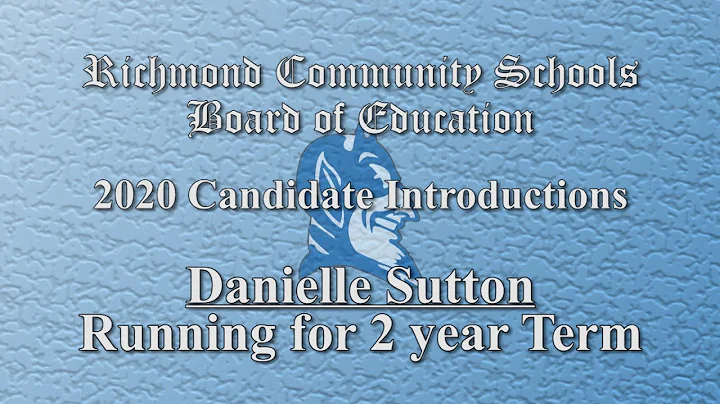 2020 RCS Board Candidate Introduction - Danielle S...