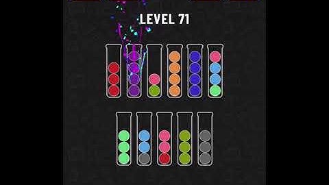Ball Sort Puzzle — Level 71