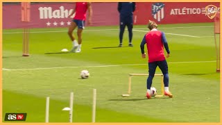 Atletico Madrid - Passing Combinations & Double Finishing & Ball Control