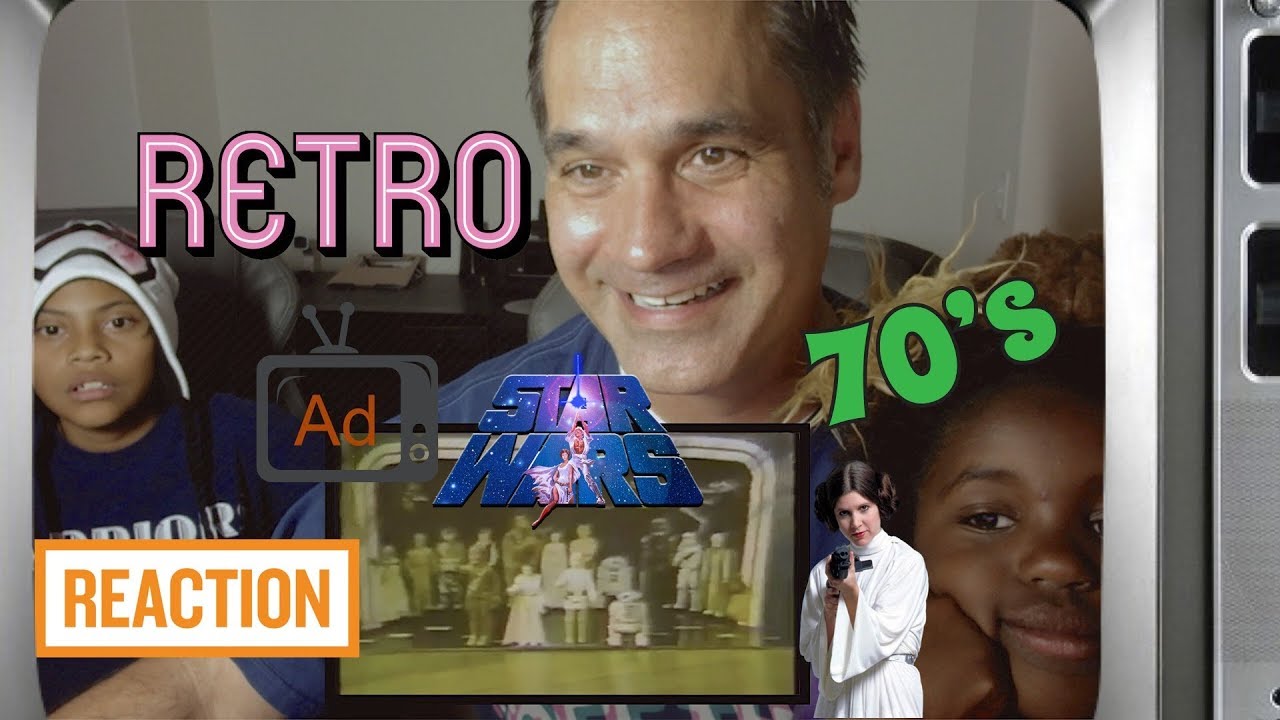Reaction Video 1977 Star Wars Early Bird Action Figure Set Commercial