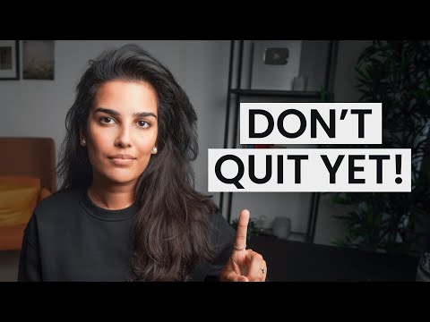 5 Things To Do Before You Quit