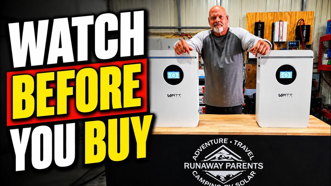Everything You Need To Know About The WattCycle 51.2v 100ah Wall Mount Battery 