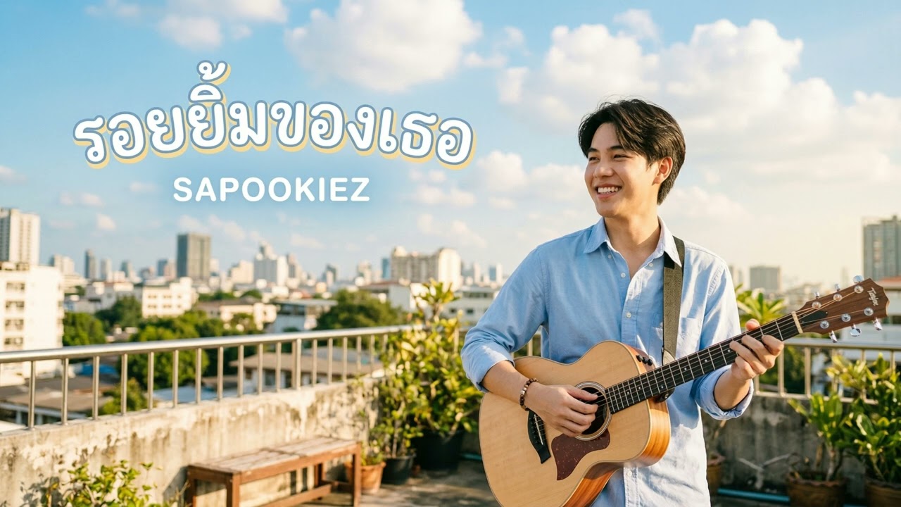 รอยยิ้มของเธอ - SAPOOKIEZ (Official Audio) | เพลงแอบรักฟีลกู้ด 🌤️