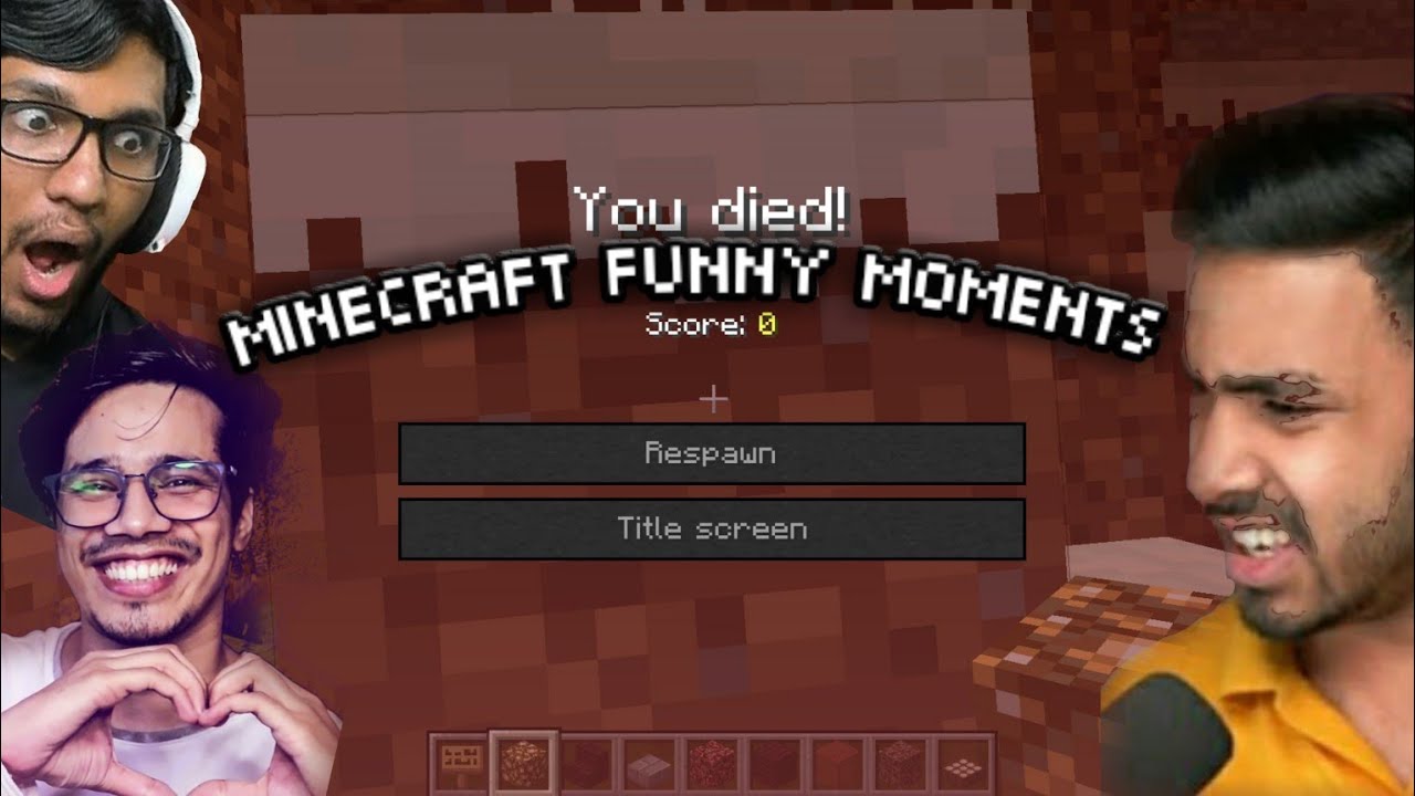 Minecraft 3 best funny😂 moments - YouTube