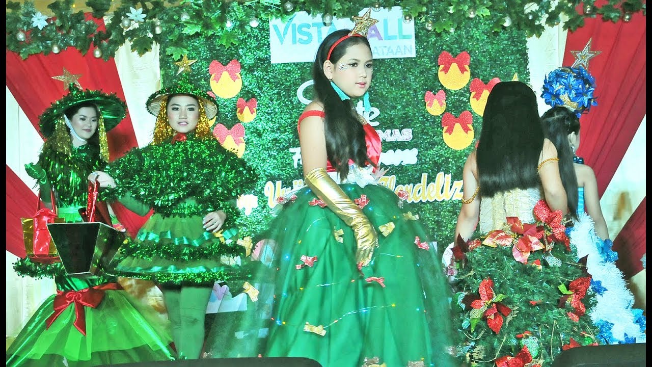 "Oh Christmas Tree!" Kids/ Teens Creative Costume - The Elite Christmas  Fashion 2018