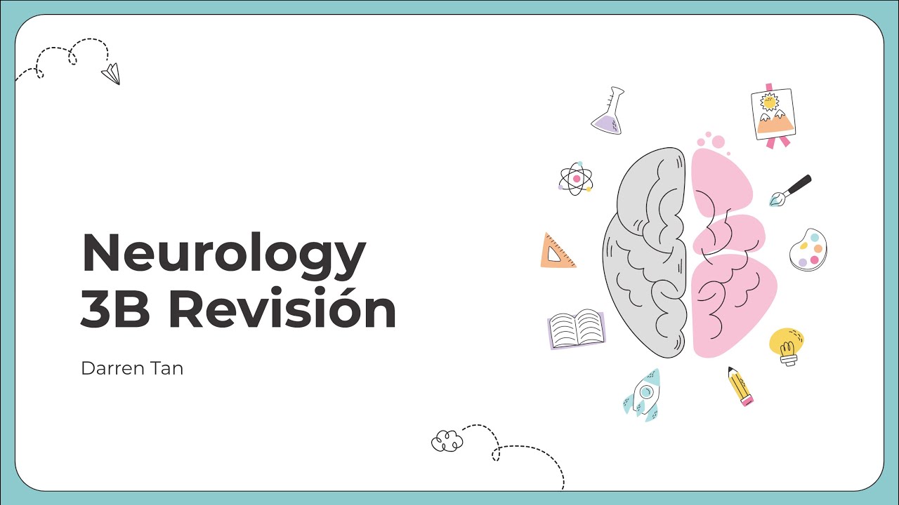 2024 Year 3B Neurology Revision Lecture - YouTube