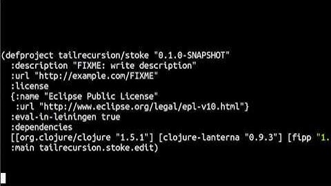Clojure Structural Editor
