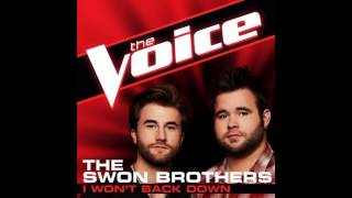 Miniatura del video "The Swon Brothers: "I Won't Back Down" - The Voice (Studio Version)"