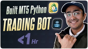 How to build MT5 Python Trading BOT in less than 1 hr [FREE] 💹