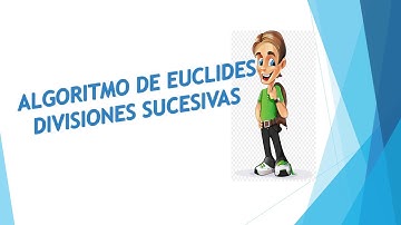 Video 01 2019 algoritmo de euclides