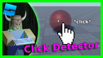 How to use Click-Detectors. Roblox Studio