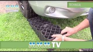 MMM TV technical  how to use motorhome levelling blocks