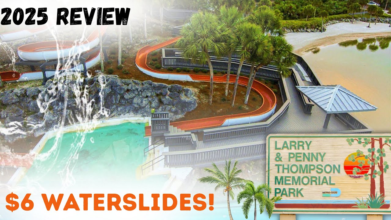 Secret Slides in Miami?! 💧☀️ | Larry & Penny Thompson Park is a VIBE ...
