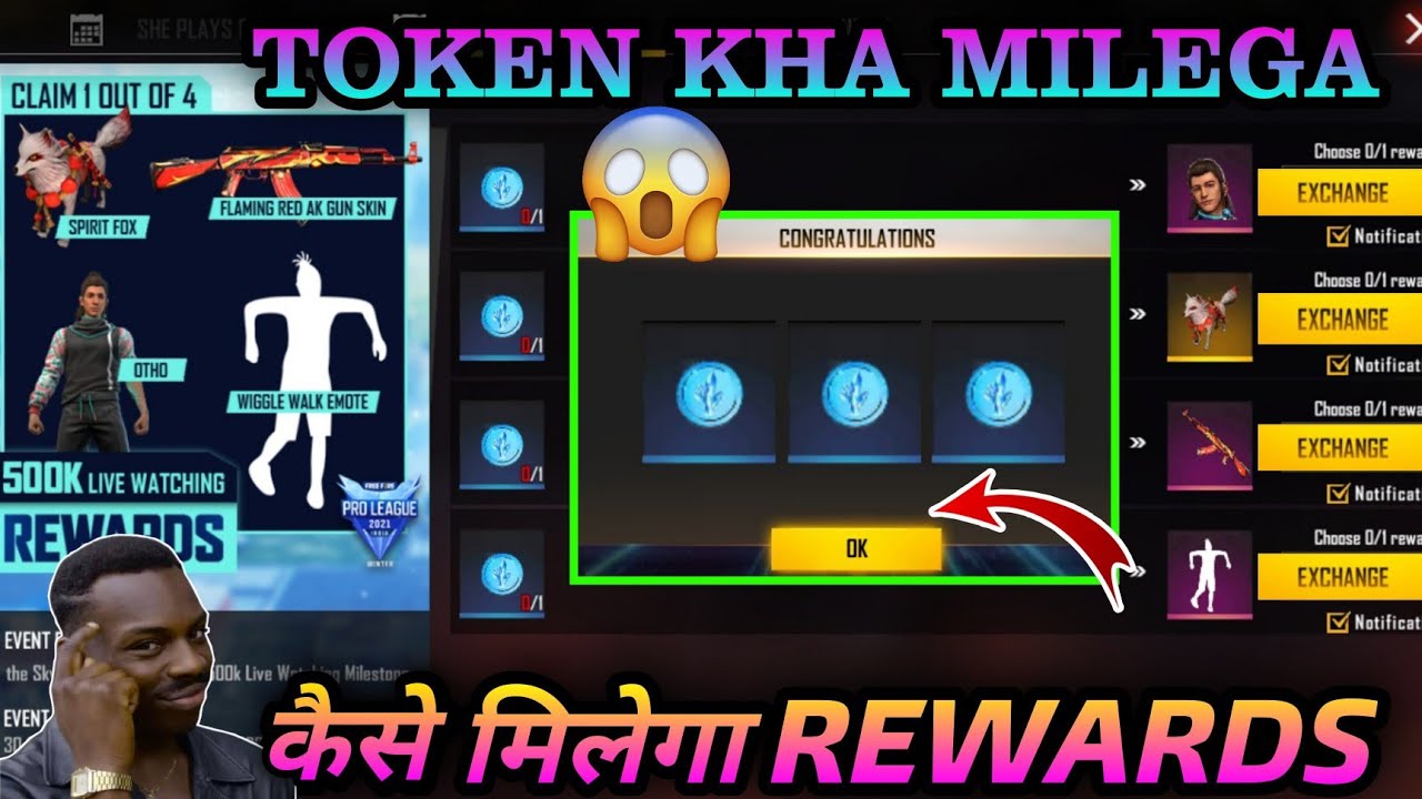 How to Get Otho Character Today | Aaj Wiggle Walk Emote Kaise Milega |500k Live Watching Rewards |FF