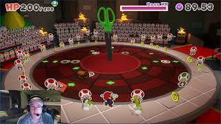 Paper Mario: The Origami King - Scissors boss - yuzu
Stressful fight! :( Paper Mario: The Origami King - Scissors boss - yuzu
