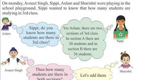 Class 3 PSEB Maths World (Maths book)-  Addition Subtraction Chapter 2 (Part 2)