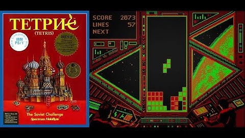 Tetris Forever PC Spectrum HoloByte Tetris Gameplay LPOS