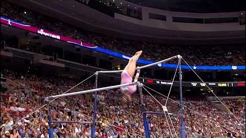 Shayla Worley - Uneven Bars - 2008 Olympic Trials - Day 1