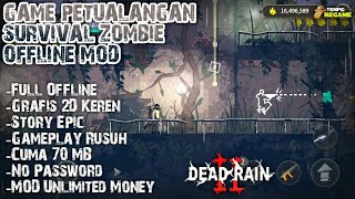 Game RPG Polygon Survival Zombie Paling Rusuh !! Dead Rain 2 Tree Virus Mod Apk Terbaru 2023 screenshot 3