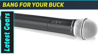 Samson CH288 Wireless Handheld: Incredible Range &amp; Battery Life!