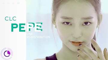 How should CLC (씨엘씨) (OT.7) sing PEPE ( Line Re-Distribution )