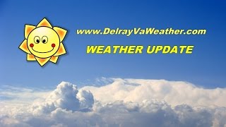 Alexandria VA weather update for July 8 and 9. Severe weather possible Thurs July 9