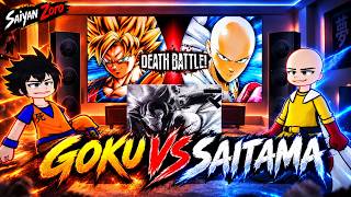 DBZ X OPM react to Goku vs Saitama || Death Battle 