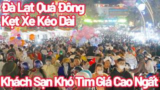 Đà Lạt Du Khách Đổ Về Đông Kẹt Xe Nối Dài Một Cái Tết Ấm No