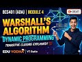 Bcs401(analysis of design and algorithm)|module 4 warshall algorithm|4th sem vtu ada | edu yodha |