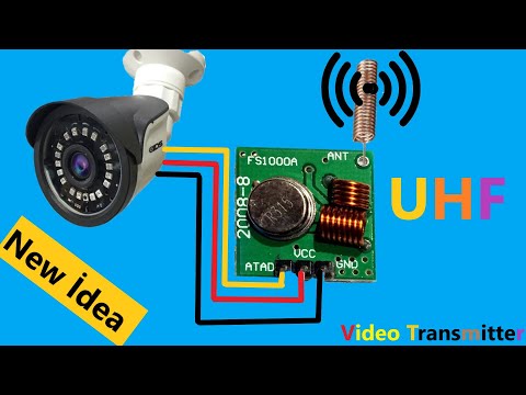 Взломанное преобразование модуля передатчика Arduino 433 МГц в телевизионный передатчик