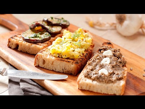Bruschette s tri