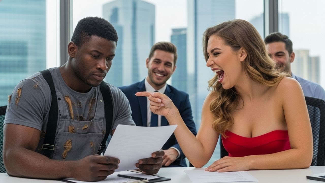 Black Single Dad Janitor Mocked: “Translate This—My Salary’s Yours!” His Reply Stunned All